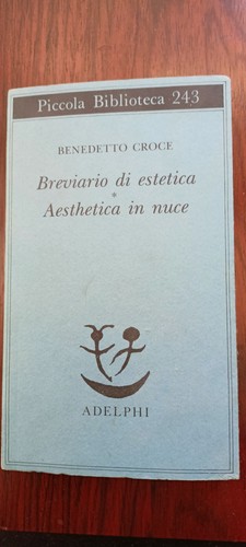Benedetto croce breviario - benedetto,