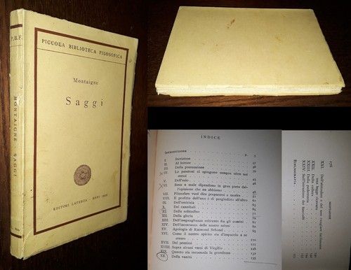 Saggi montaigne estratti - montaigne,, a