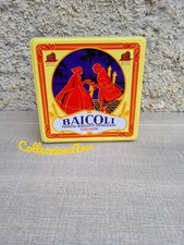 Scatola latta vuota Biscotti Baicoli COLUSSI Vintage Metallo