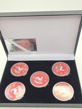 5 X CINQUE MONETE E CARTA
