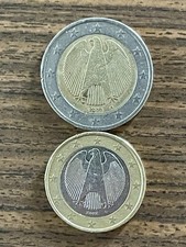 Monete da 1 e 2 Euro della