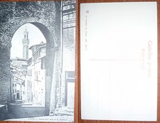 SIENA-VEDUTA DELL'ARCO DI