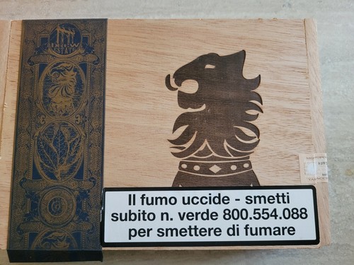 Scatola sigari vuota - sigari,