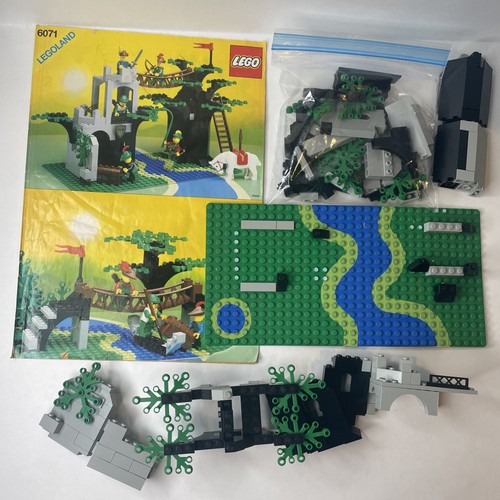 Lego castle forestmen 6071 set - forestmen,