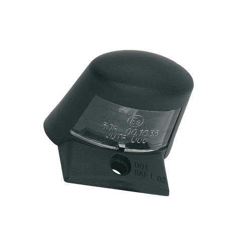 Luce targa nera - targa, alogena