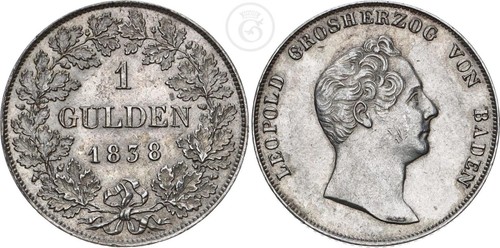 Vecchia germania baden 1838 - vecchia,