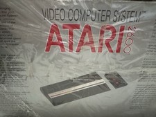 OFFERTA console vintage Atari 2600 Con 3 Giochi Football Soccer Kangaroo Space I