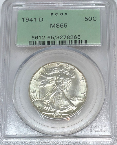 1941 walking liberty mezzo - 1941-d,