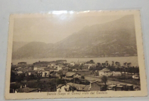 Cartolina dervio visto - cartolina,