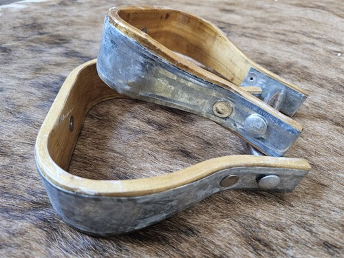 Western stirrups legno duro - western,