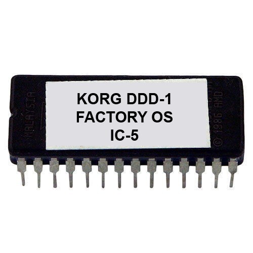 Korg ddd factory - os, eprom