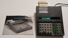 Calcolatrice Olivetti Divisumma 37PD a carta termica