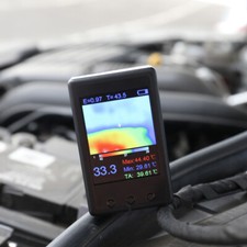 Telecamera per immagini a infrarossi LCD portatile 2,4 pollici termocamera rilevatore di temperatura