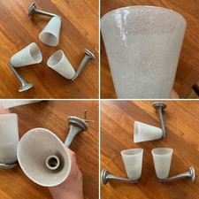 3 Applique Vetro Pulegoso