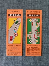 COPPIA DI SEGNALIBRI FILA