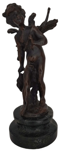Scultura statua bronzo - statua, in