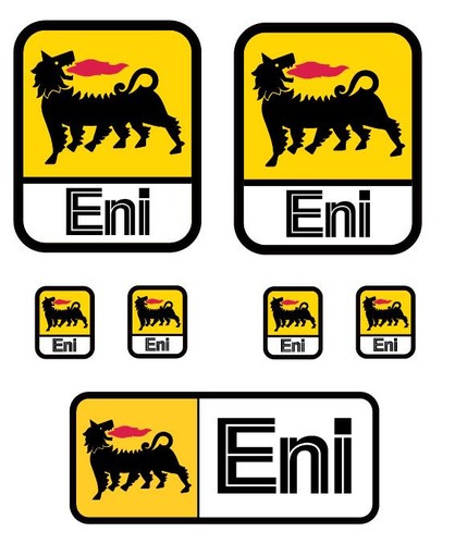 Set adesivi agip big - 7,