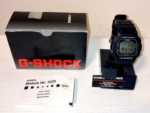 Casio shock 5600e 1 nero - casio,