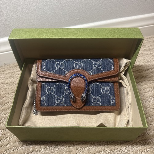 Gucci borsa tracolla denim - gucci,