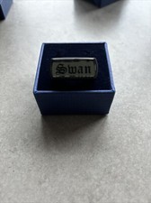 Anello Cigno Uomo Swarovski 64