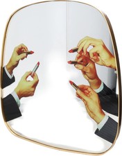 SELETTI rossetto cornice oro