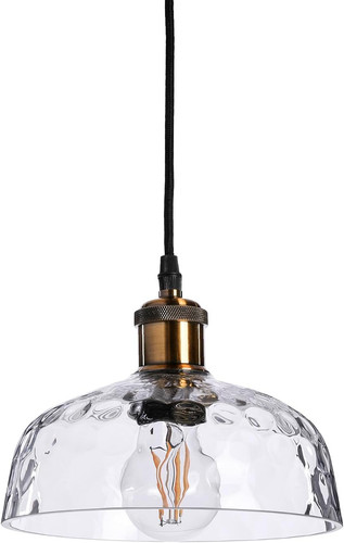 Lampadario clemence vetro - ,,