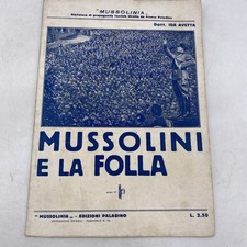 DOTT. IDA AVETTA - MUSSOLINI E