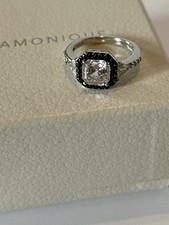 Anello Diamonique taglio