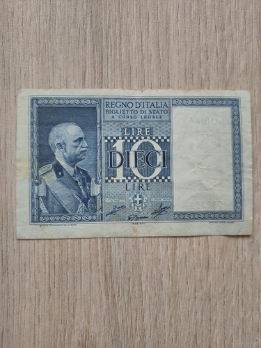 Biglietto stato 10 lire - biglietto,