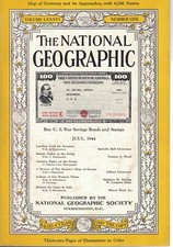 1944 National Geographic July