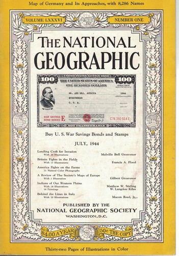 1944 national geographic july - national,