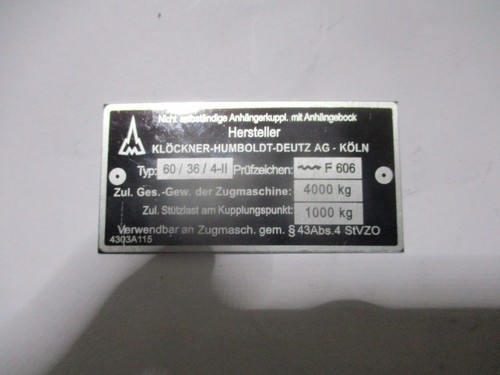 Khd deutz trattore - deutz,