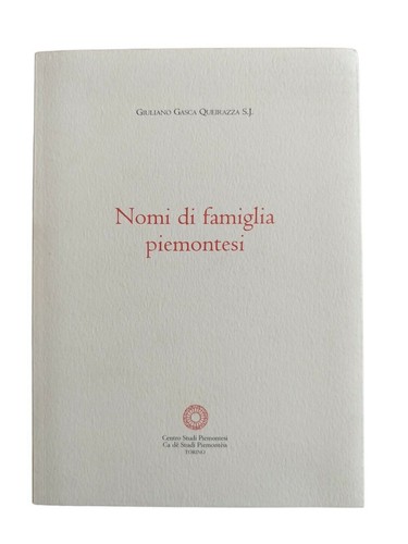 Nomi famiglia piemontesi - nomi,
