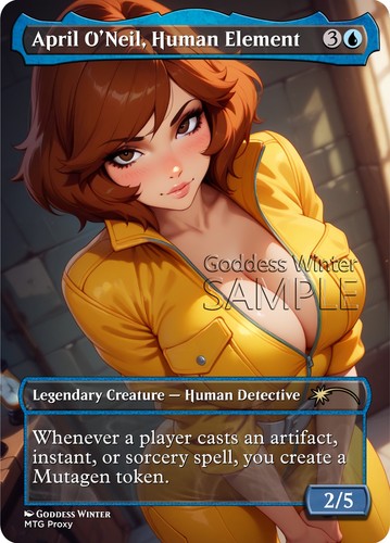 Mtg tmnt april o neil - -, o'neil