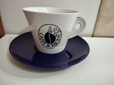 Tazzone Borbone porta cialde zucchero nuovo con piatto