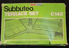 Subbuteo C.142 terrazza boxata e completa tribuna stadio