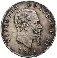 Milano Regno d'Italia 5 lire