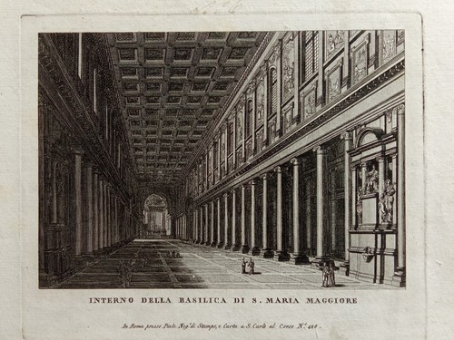 Interno basilica santa maria - basilica,