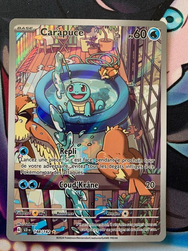 Carte pokémon carapuce - carte,