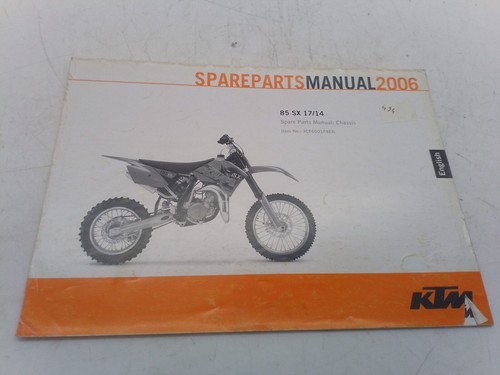Ktm 14 06 catalogo - sx,