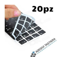 20 pezzi Adesivi lettere