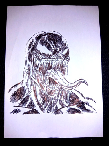 Disegno venom spiderman - venom, di