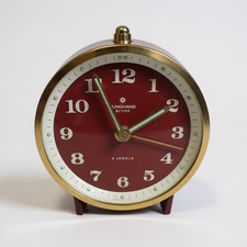 Orologio Sveglia da Tavolo Junghans Bivox 4 Jewels