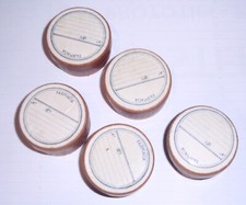 LOTTO 5 CONTENITORI FARMACIA PORTA PASTIGLIE VINTAGE