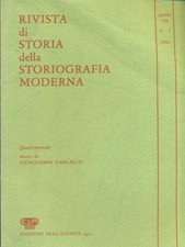 RIVISTA DI STORIA DELLA STORIOGRAFIA MODERNA N, 2/1986 STORIA/STORIOGRAFIA