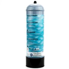 BOMBOLA CO2 ACQUARIO 1300 GR CON SUPPORTO USA E GETTA PASSO M10X1 MADE IN ITALY
