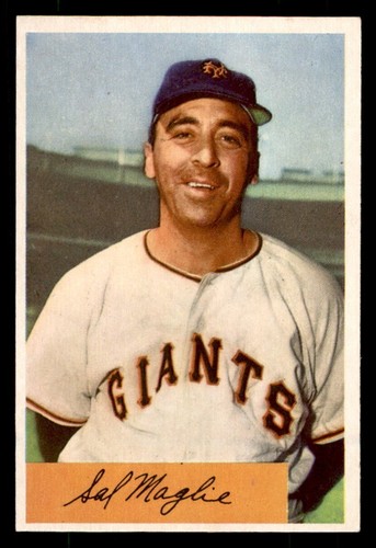 1954 bowman baseball 105 - bowman,