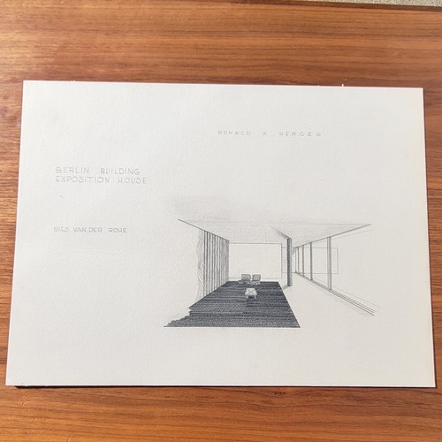 Schizzo studio edificio