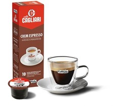 Caffè Caffitaly System Cagliari Miscela CREM ESPRESSO 100 Capsule Originali