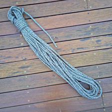 21m x 8mm White / Charcoal